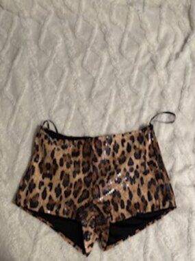 Cheetah Print Edikted Shorts
